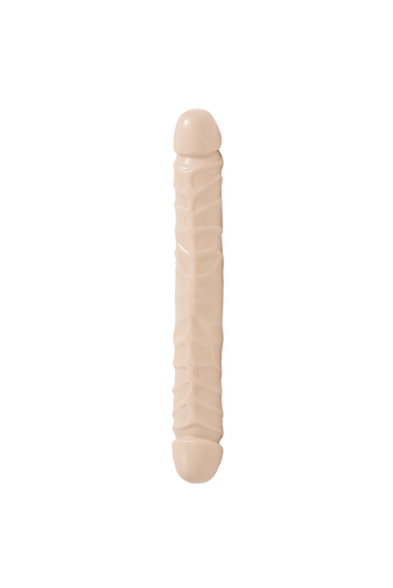 Doc Johnson - Jr. Veined Double Header 12 Inch Dildo - Stag Shop