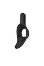Kink By Doc Johnson - Cock Jock - Vibrating Silicone C-Ring - Black - Stag Shop