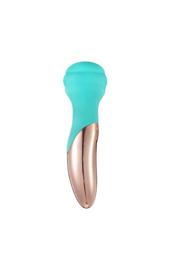 Maia Toys - Kali Dual Motor Mini Wand Vibrator - Blue - Stag Shop