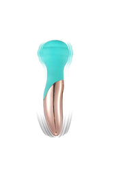 Maia Toys - Kali Dual Motor Mini Wand Vibrator - Blue - Stag Shop