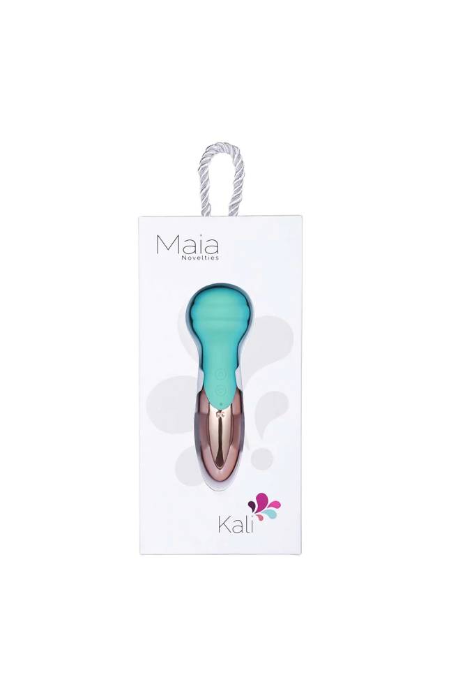 Maia Toys - Kali Dual Motor Mini Wand Vibrator - Blue - Stag Shop