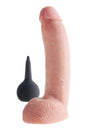 Pipedream - King Cock - Squirting Realistic Cock with Balls - 9 inch - Beige - Stag Shop