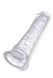 Pipedream - King Cock - Realistic Dildo - 8 inch - Clear - Stag Shop