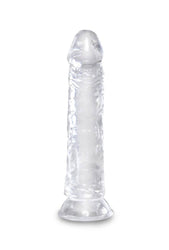 Pipedream - King Cock - Realistic Dildo - 6 inch - Clear - Stag Shop