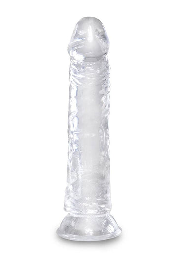Pipedream - King Cock - Realistic Dildo - 8 inch - Clear - Stag Shop