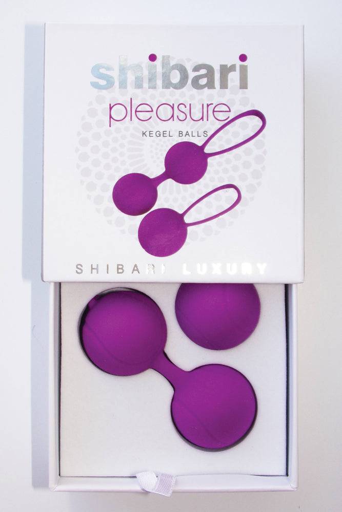 Shibari - Pleasure Kegel Balls - Purple - Stag Shop
