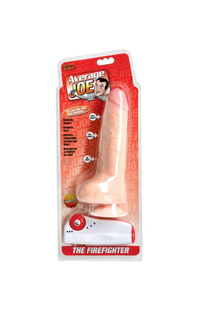 Topco - Average Joe - Kevin The Firefighter Vibrating Dildo - Stag Shop