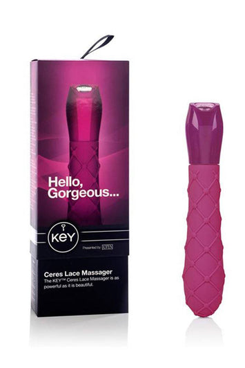 Jopen - Key - Ceres Lace Texture Vibrator - Stag Shop