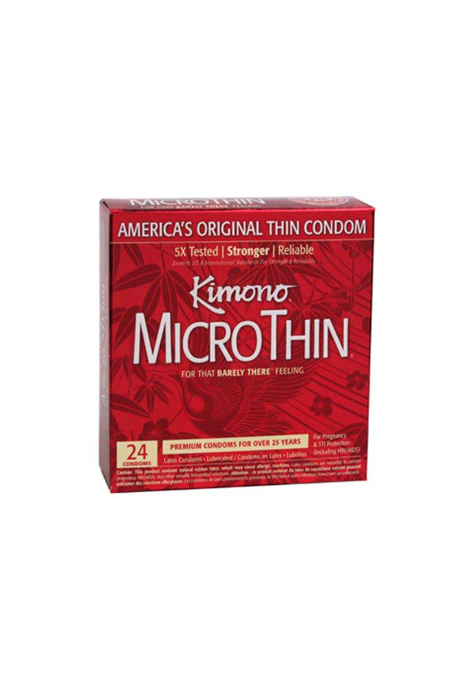 Kimono - MicroThin Condoms - 24 Pack - Stag Shop