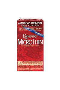 Thumbnail for Kimono - MicroThin Condoms - 12 Pack - Stag Shop