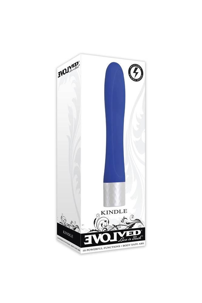 Evolved - Kindle Classic Vibrator - Blue - Stag Shop