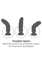 Pipedream - King Cock - Vibrating Realistic Dildo - 10 inch - Beige - Stag Shop