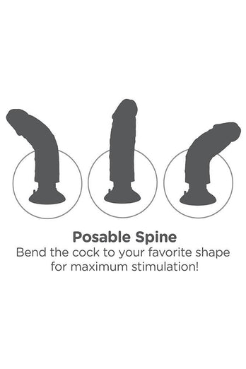 Pipedream - King Cock - Vibrating Realistic Dildo - 10 inch - Beige - Stag Shop