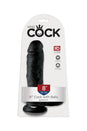 Pipedream - King Cock - Realistic Dildo with Balls - 8 inch - Black - Stag Shop