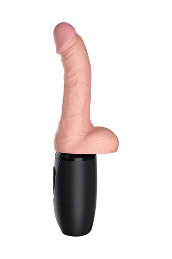 Pipedream - King Cock Plus - Thrusting Cock with Balls - 6.5 Inch - Stag Shop