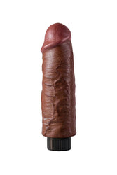 Pipedream - King Cock - Vibrating Realistic Cock - 6 inch - Brown - Stag Shop