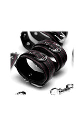 XR Brands - Master Series - Kinky Clutch Bondage Set with Carrying Case - Black - Stag Shop