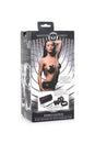 XR Brands - Master Series - Kinky Clutch Bondage Set with Carrying Case - Black - Stag Shop