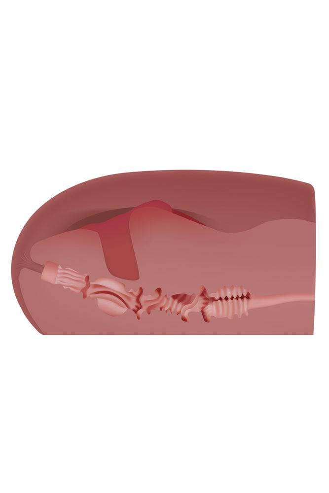 Zero Tolerance - Kira Noir Large Realistic Pussy & Ass Stroker with Movie - Stag Shop