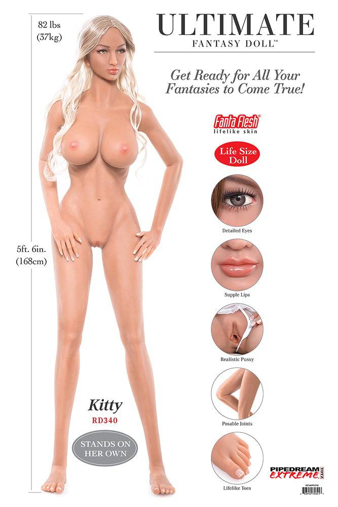Pipedream Extreme - Ultimate Fantasy Dolls - Kitty Life Size Realistic Doll - Pre Order - Stag Shop
