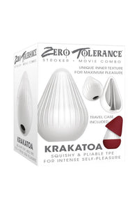 Thumbnail for Zero Tolerance - Krakatoa Stroker - White - Stag Shop