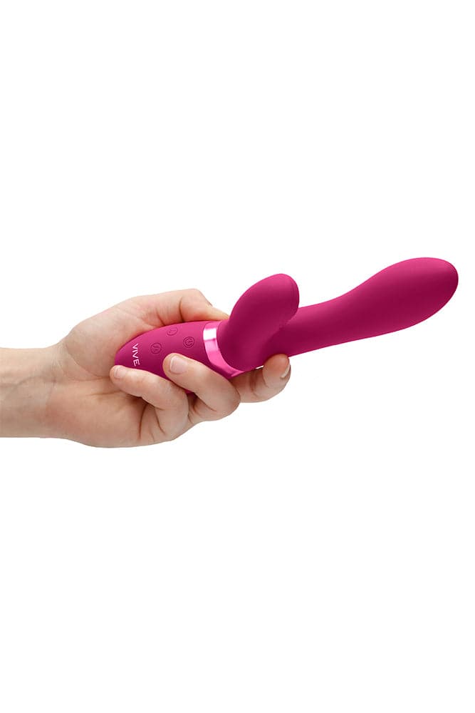 Shots Toys - VIVE - Kyra - Pulse Clitoral Rabbit Vibrator - Pink - Stag Shop