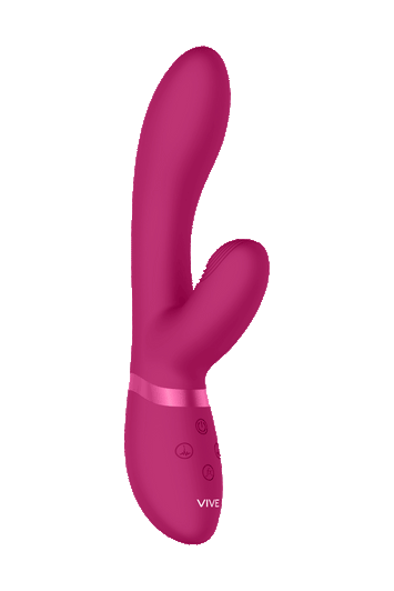 Shots Toys - VIVE - Kyra - Pulse Clitoral Rabbit Vibrator - Pink - Stag Shop