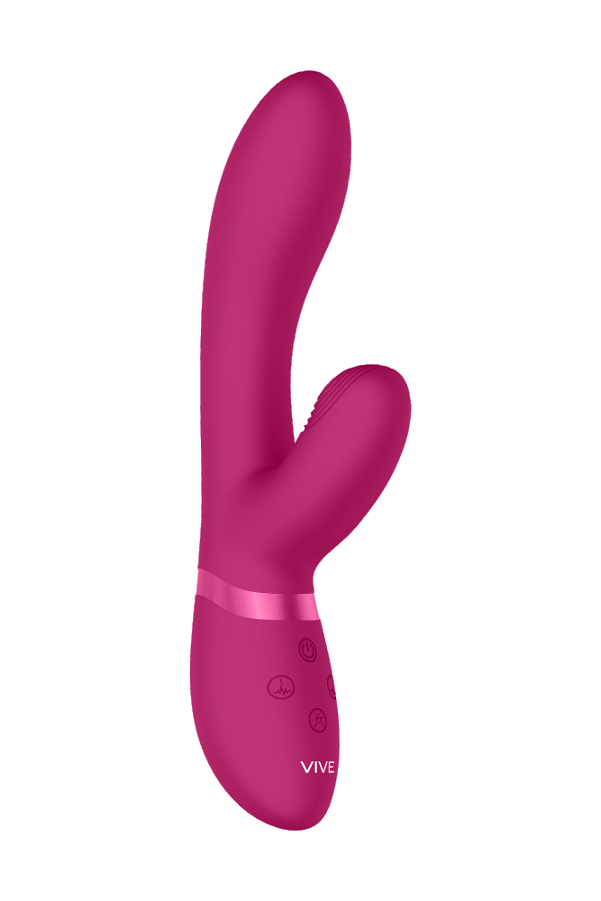 Shots Toys - VIVE - Kyra - Pulse Clitoral Rabbit Vibrator - Pink - Stag Shop