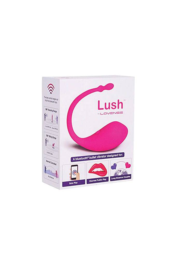 Lovense - Lush Bluetooth Egg Vibrator - Pink - Stag Shop