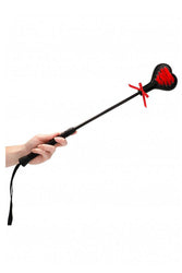 Ouch by Shots Toys - Lace Heart Crop - Assorted Colours - Stag Shop
