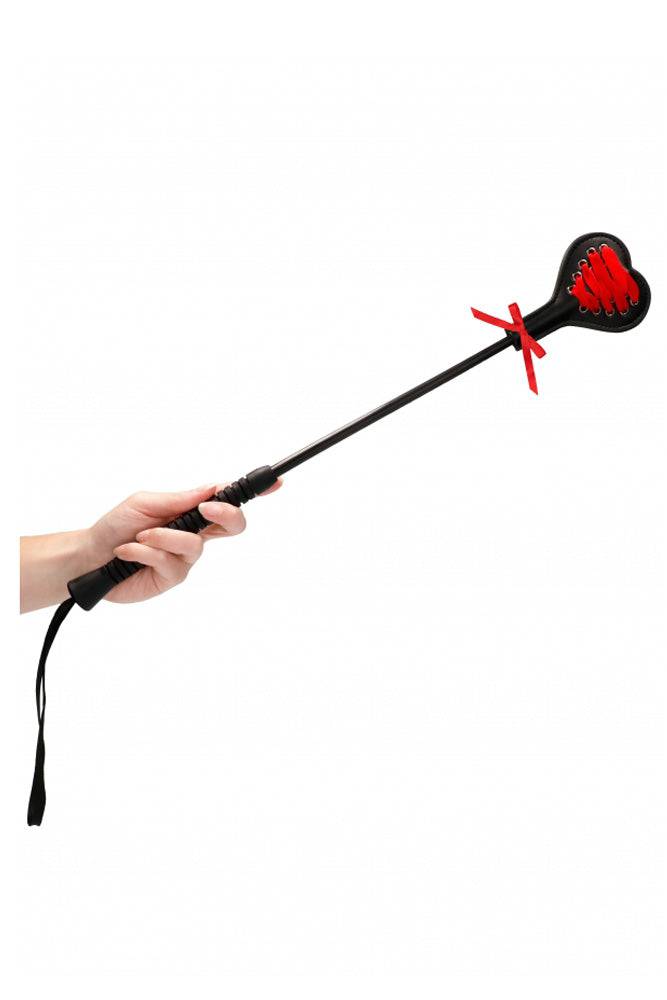 Ouch by Shots Toys - Lace Heart Crop - Assorted Colours - Stag Shop