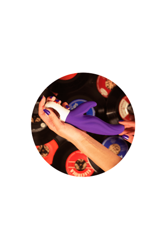 Fun Factory - Lady Bi Dual Vibrator - Violet - Stag Shop