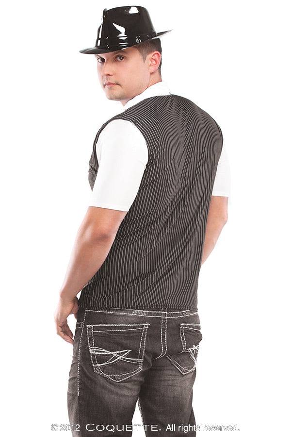 Coquette - M61- Gangster Costume - Black/White - Stag Shop