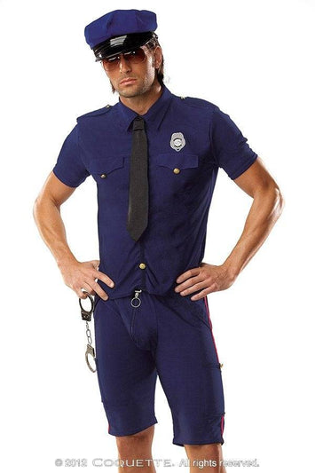 Coquette - M27 - Police Man Costume - Navy - LG/XL - Stag Shop