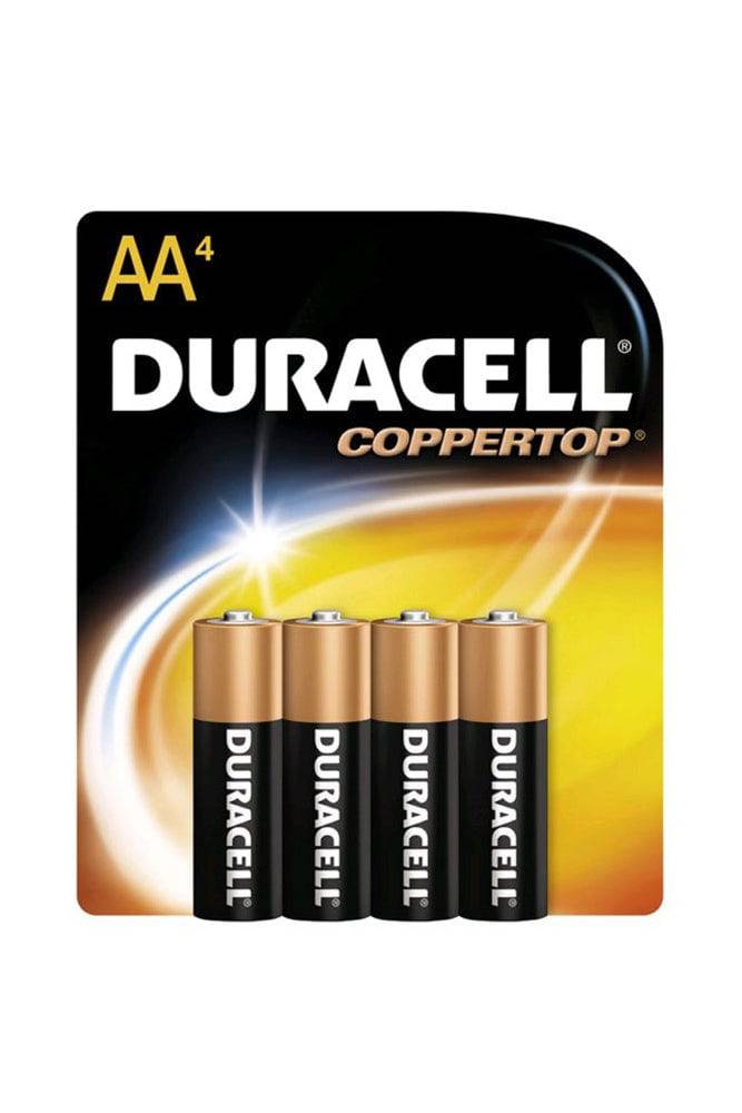 Duracell - AA Batteries - 4 Pack - Stag Shop