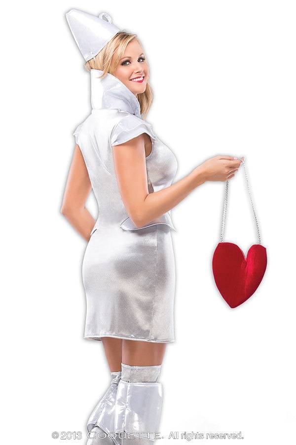 Coquette - M6175 - Tin Man Costume - Silver - S/M - Stag Shop