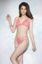 Coquette - S4062 - Babydoll & G-String - Coral/Orange - OS - Stag Shop