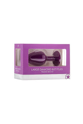 Ouch by Shots Toys - Diamond Butt Plug - Assorted Colours & Sizes - Stag Shop