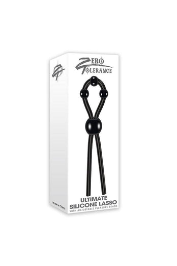 Zero Tolerance - Ultimate Silicone Cock Lasso - Black - Stag Shop