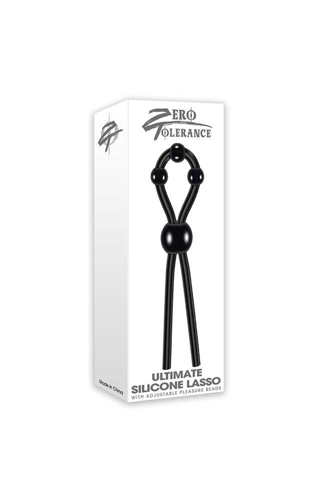 Zero Tolerance - Ultimate Silicone Cock Lasso - Black - Stag Shop