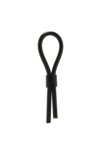 Cal Exotics - Silicone Stud Lasso Cock Ring - Black - Stag Shop