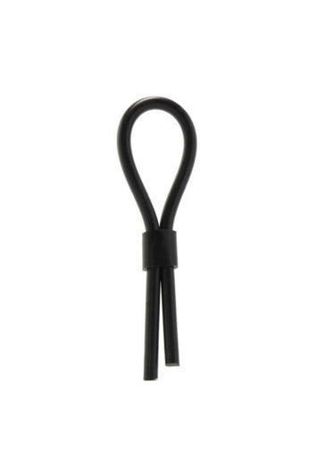 Cal Exotics - Silicone Stud Lasso Cock Ring - Black - Stag Shop