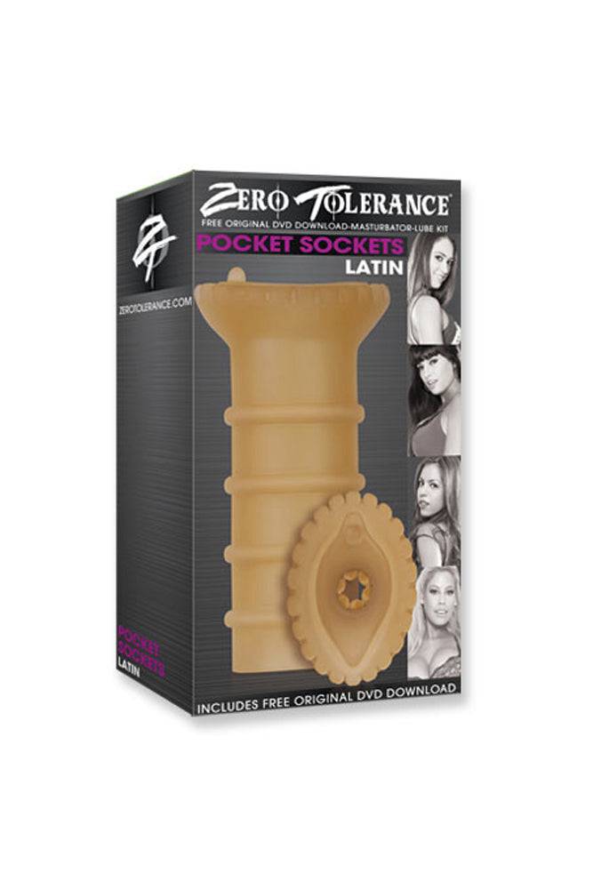 Zero Tolerance - Pocket Sockets Masturbator - Latin - Stag Shop