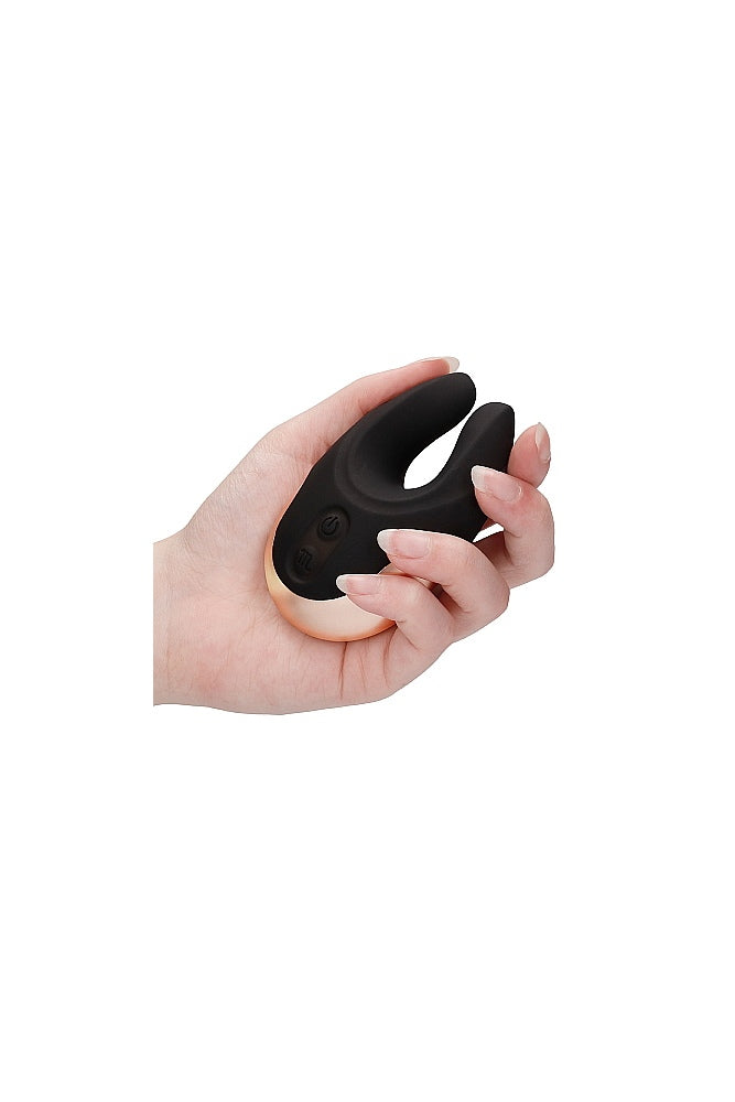 Shots Toys - Elegance - Lavish Clitoral Stimulator - Black - Stag Shop