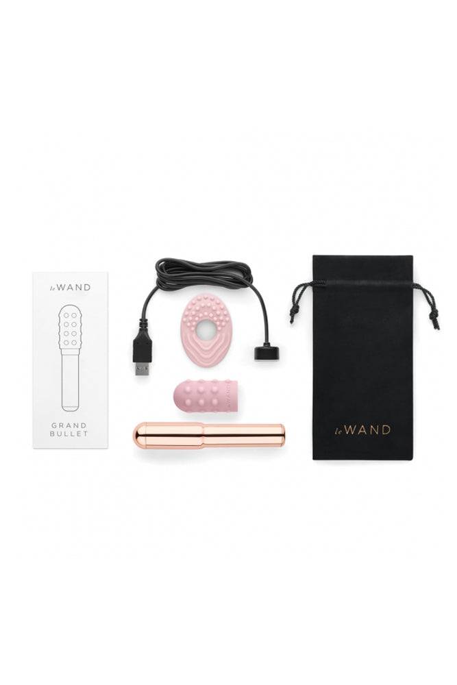 Le Wand - Grand Bullet Vibrator - Rose Gold - Stag Shop