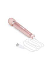 Le Wand - Petite Rechargeable Vibrating Massage Wand - Rose Gold - Stag Shop