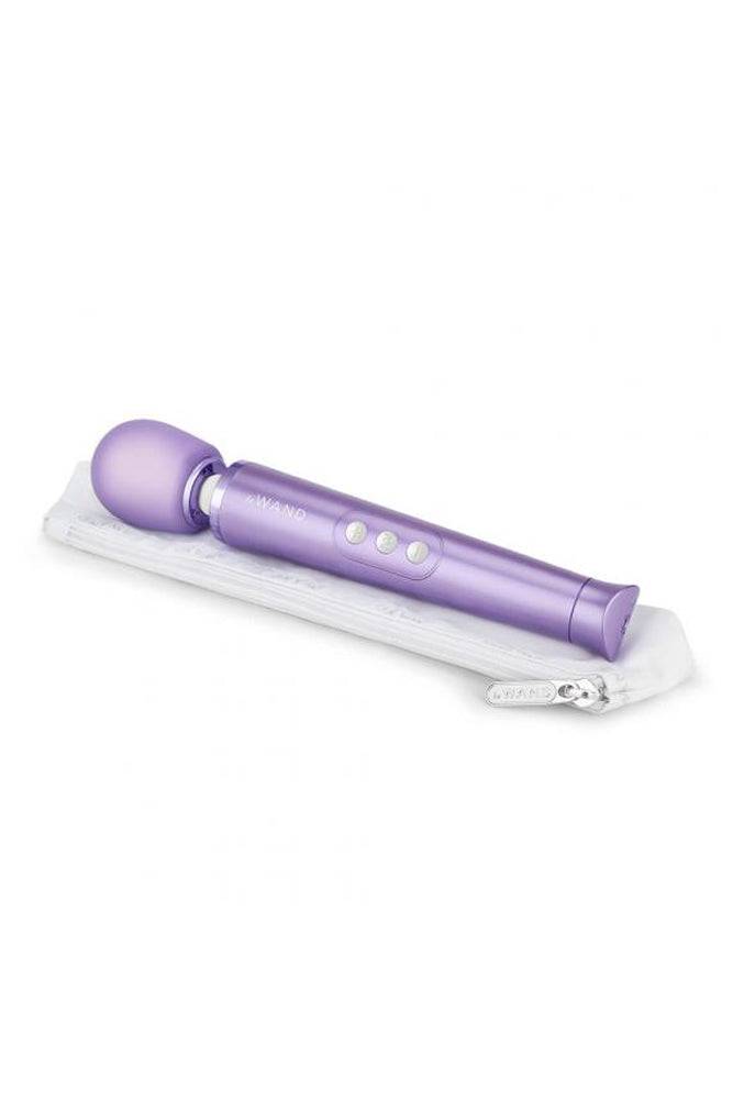 Le Wand - Petite Rechargeable Vibrating Massage Wand - Violet - Stag Shop