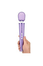 Le Wand - Petite Rechargeable Vibrating Massage Wand - Violet - Stag Shop