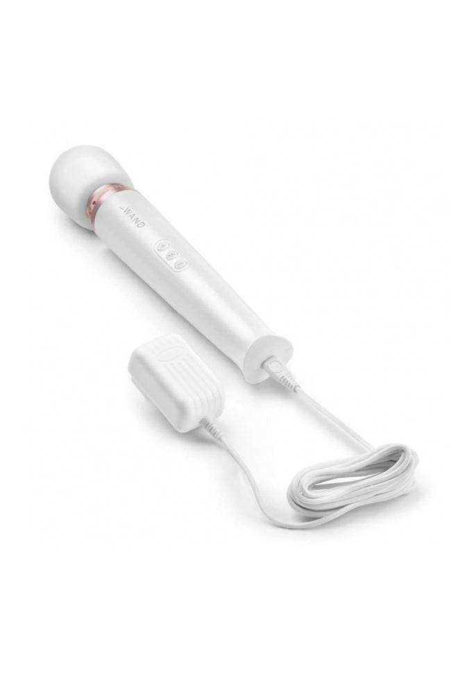 Le Wand - Rechargeable Vibrating Massager - Pearl White - Stag Shop