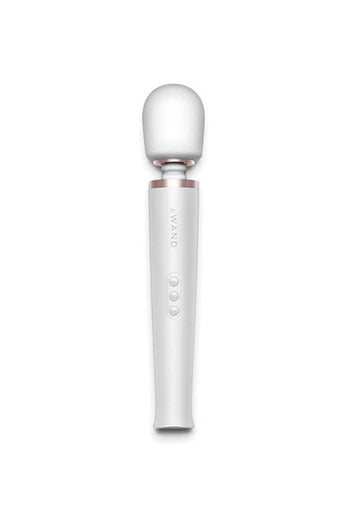 Le Wand - Rechargeable Vibrating Massager - Pearl White - Stag Shop